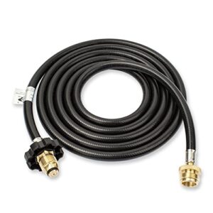 f273704 10 ft propane hose assembly compatible with mr. heater big buddy indoor/outdoor heater mh9b mh18b