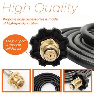 F273704 10 Ft Propane Hose Assembly Compatible with Mr. Heater Big Buddy Indoor/Outdoor Heater MH9B MH18B