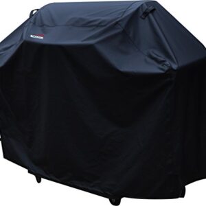 a1cover Grill Cover, Heavy Duty Waterproof Barbeque Grill Covers Fits Weber, Holland, Jenn Air, Brinkman, Char Broil, Medium