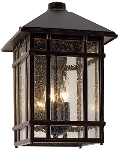 J du J Sierra Craftsman 15" High Outdoor Wall Light