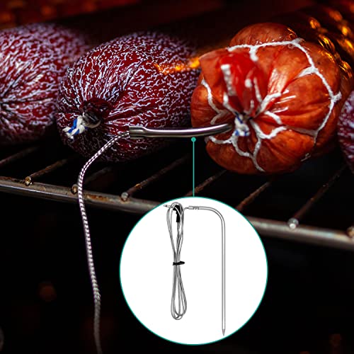 Meat Probe Kit for Masterbulit Gravity Series 560/800/1050 XL Digital Charcoal Grill and Smoker, Meat Probes with Clips and Gormmet 2-Pack