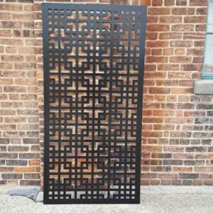 MeenaUS - Privacy Screen Metal Garden Fence Decor Art