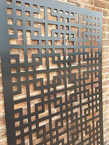 MeenaUS - Privacy Screen Metal Garden Fence Decor Art