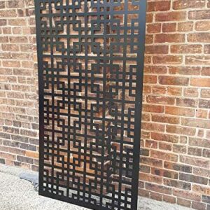 MeenaUS - Privacy Screen Metal Garden Fence Decor Art