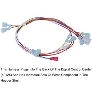 G2 Control Board Compatible with Louisiana Grills , Digital Thermostat Control Board Kit with Meat Probe, Temperature Probe for Louisiana CS570 CS450 LG700 LG900 Grill Parts