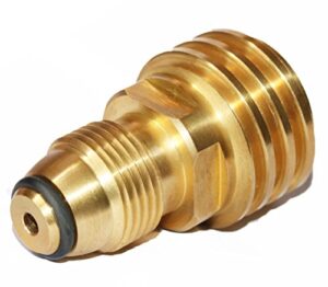 dozyant propane tank adapter converts pol lp tank service valve to qcc1/type1 hose or regualtor – old to new.