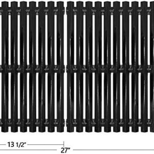 Hongso Repair Kit Replacement Parts for Sunbeam, Nexgrill, Grill Master 720-0697 Gas Grill Models Porcelain Steel Grill Grates, Stainless Steel Burner Tubes & Heat Plates