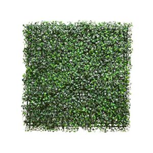 Windscreen4less Artificial Faux Ivy Leaf Decorative Fence Screen 20'' x 20" Boxwood/Milan Leaves Fence Patio Panel,New Milan Leave 15 Pieces