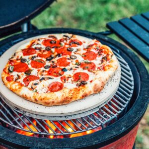 Kamado Joe KJ-PS23 Ceramic Pizza Stone, White