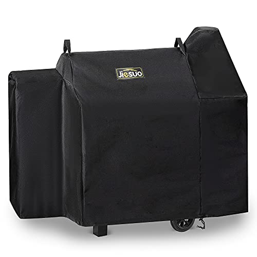 Jiesuo Grill Cover for Pit Boss Pellet Grill, Pitboss 820 Deluxe Pro Series Grills, Heavy Duty Waterproof Grill Cover for Pit Boss Pellet Grill