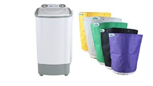 20 gallon bubble magic washing machine + grow1 ice hash extraction 5 bags kit