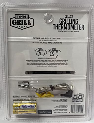 Expert Grill Deluxe Grilling Thermometer