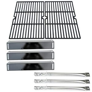 direct store parts kit dg118 replacement for bbq grillware ggpl-2100 gas grill burners, heat plates, cooking grids