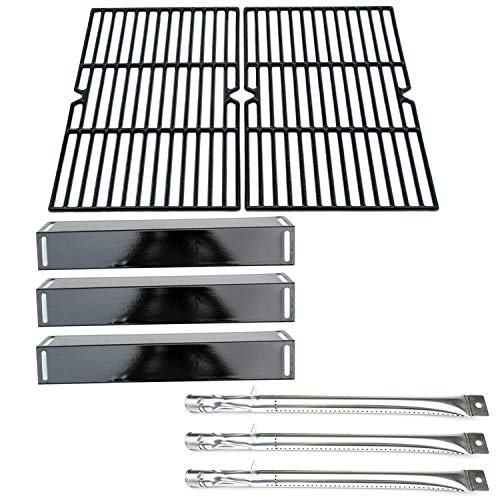 Direct Store Parts Kit DG118 Replacement for BBQ Grillware GGPL-2100 Gas Grill Burners, Heat Plates, Cooking grids