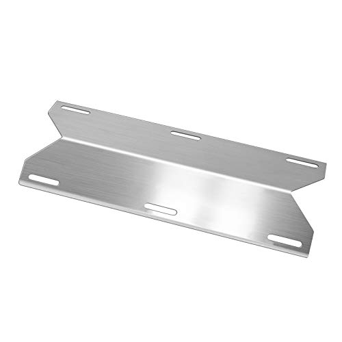 Folocy BBQ Gas Grill Replacement Parts, Stainless Steel Heat Plate Shield Heat Tent Burner Cover Kit for Jenn-Air 720-0062, Members Mark 720-0586A, Nexgrill 720-0063, Costco Kirland, 17 3/4" X 6 3/8"