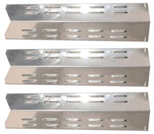 htanch sn6131(3-pack) 16 7/8″ stainless steel heat plate replacement for outdoor gourmet fsodbg1200, fsodbg1202, fsodbg1204, fsodbg1205, fsodgb3003, fsogbg1203, fsogbg3002