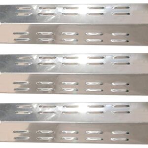 Htanch SN6131(3-Pack) 16 7/8" Stainless Steel Heat Plate Replacement for Outdoor Gourmet FSODBG1200, FSODBG1202, FSODBG1204, FSODBG1205, FSODGB3003, FSOGBG1203, FSOGBG3002