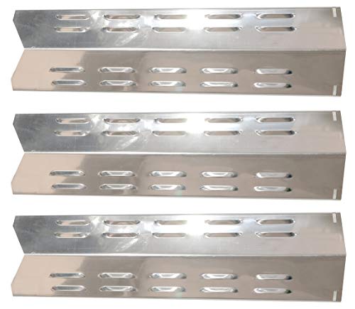 Htanch SN6131(3-Pack) 16 7/8" Stainless Steel Heat Plate Replacement for Outdoor Gourmet FSODBG1200, FSODBG1202, FSODBG1204, FSODBG1205, FSODGB3003, FSOGBG1203, FSOGBG3002