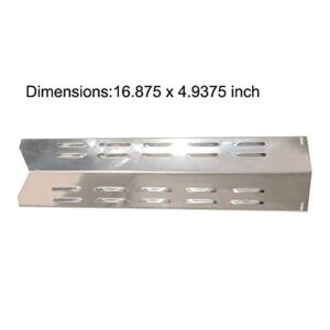 Htanch SN6131(3-Pack) 16 7/8" Stainless Steel Heat Plate Replacement for Outdoor Gourmet FSODBG1200, FSODBG1202, FSODBG1204, FSODBG1205, FSODGB3003, FSOGBG1203, FSOGBG3002