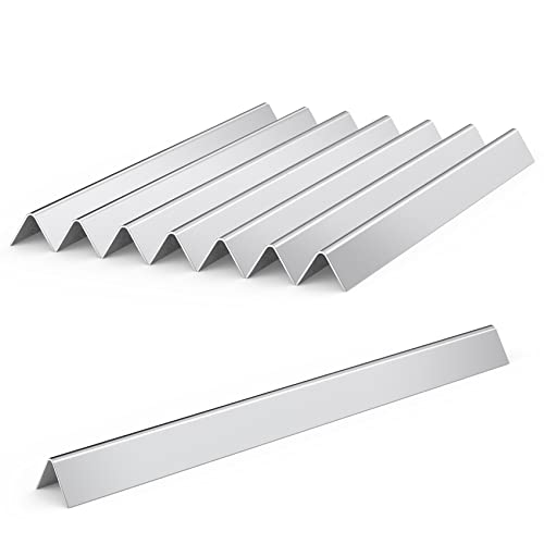 Stanbroil 18 Inch Flavorizer Bars for Weber Summit 400 Series - Stainless Steel Hot Plate for Weber Summit E/S 450/440/460/470 Gas Grills With a Smoker Box - Replacement Parts for Weber 67668, 8 PCS