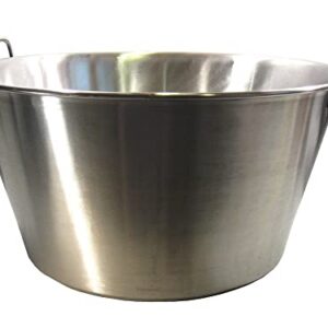 Xl Cazo Para Carnitas 25" Stainless Steel Heavy Duty Acero Inoxidable