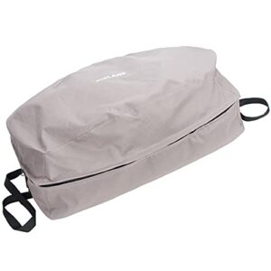 kislane grill cover/bag for coleman roadtrip 285, heavy duty and waterproof carrying bag compatible with coleman roadtrip 285 for outdoor camping, bbq, gatherin (grey)