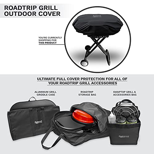 Coleman Grill Cover for Roadtrip LXX, LXE, and 285 - Heavy Duty, Waterproof Taped Seams by Redwood Grill Supply