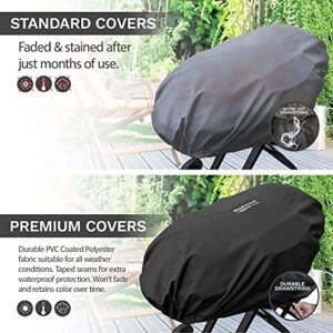 Coleman Grill Cover for Roadtrip LXX, LXE, and 285 - Heavy Duty, Waterproof Taped Seams by Redwood Grill Supply