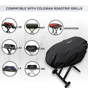 Coleman Grill Cover for Roadtrip LXX, LXE, and 285 - Heavy Duty, Waterproof Taped Seams by Redwood Grill Supply