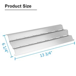 Heat Plate Shield Replacement for Broil King 9869-74ED, 9869-77C, 9869-77ED, 9869-84, 9869-84R, 9869-87, 9869-87R, 986984, 986984R, 986987, 9875-84, 9875-87, 986787C, 9868-74, 9868-77, 9868-84, 3 Pack