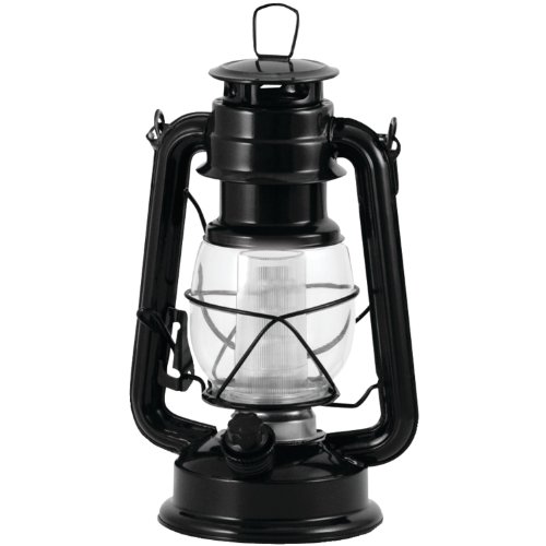 Northpoint 12-LED Lantern Vintage Style, Black, 10x6x6 (190495)