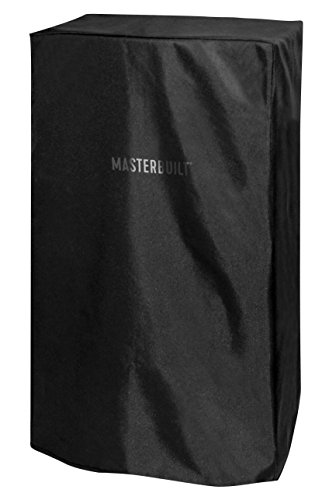 Masterbuilt MB20101114 Universal Leg Extension Kit, Black & MB20080210 Electric Smoker Cover, 40 inch, Black