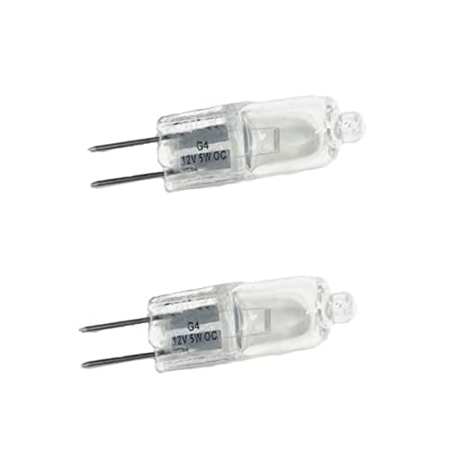 DIY Part Center BBQ Grill Compatible with Bull Grills Clear White Light Bulbs 2 Pack 5 Watts 12 Volt 16532 2