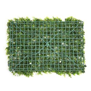 Xewnegping XEWNEG Garden Artificial Hedges Panels, Green Fake Grass Mat Privacy Shield, Lightweight and Waterproof UV Protection, for Outdoor Wedding Wall Decoration (Color : C)