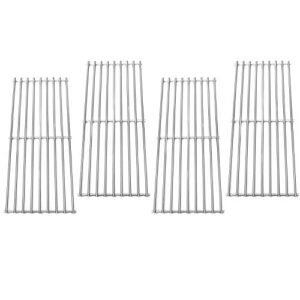 direct store parts kit ds111 (4-pack) solid stainless steel cooking grids replacement for turbo,perfect flame, perfect flame gas grill (4)