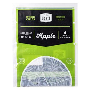 Oklahoma Joe's Apple Wood Smoker Chips, 2-Pound Bag
