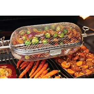 Napoleon 64000 Rotisserie Basket Grill Accessory, Stainless Steel