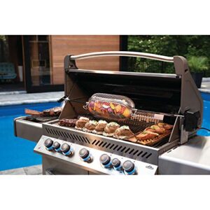 Napoleon 64000 Rotisserie Basket Grill Accessory, Stainless Steel