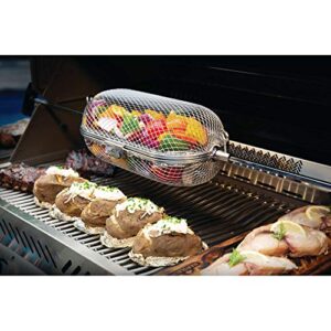 Napoleon 64000 Rotisserie Basket Grill Accessory, Stainless Steel