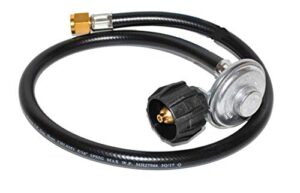 weber 65909 30″ lp qcc1 hose/regulator for genesis years 2011-2017 with front mounted controls
