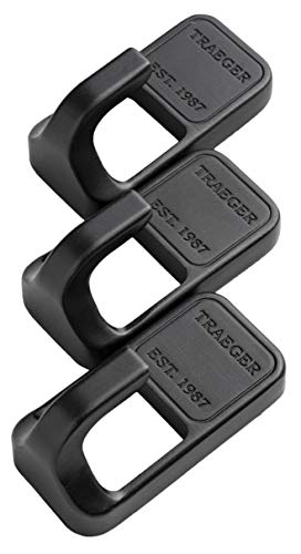 Traeger Pellet Grills BAC536 Magnetic Aluminum Tool Hooks Accessory, Black