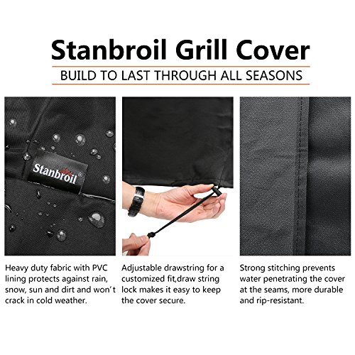 Stanbroil Pellet Grill Cover Replacement for Pit Boss 73440 440 456 Deluxe Ranch Hand 72440 72444 Wood Pellet Grills