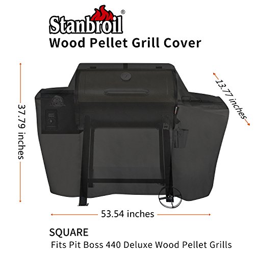 Stanbroil Pellet Grill Cover Replacement for Pit Boss 73440 440 456 Deluxe Ranch Hand 72440 72444 Wood Pellet Grills