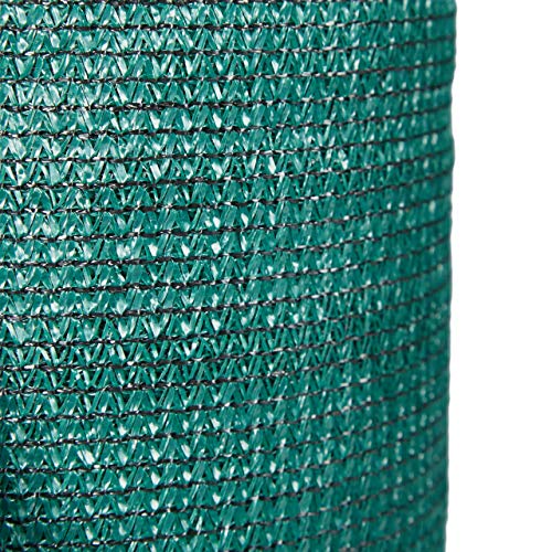 Relaxdays 10028084_1140, Green Fence, Privacy Shield for Fences & Railing, HDPE Net, UV-Resistant, Weatherproof, 1.2 x 6 m, 1,2 x 6 Meter