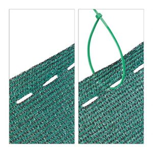 Relaxdays 10028084_1140, Green Fence, Privacy Shield for Fences & Railing, HDPE Net, UV-Resistant, Weatherproof, 1.2 x 6 m, 1,2 x 6 Meter