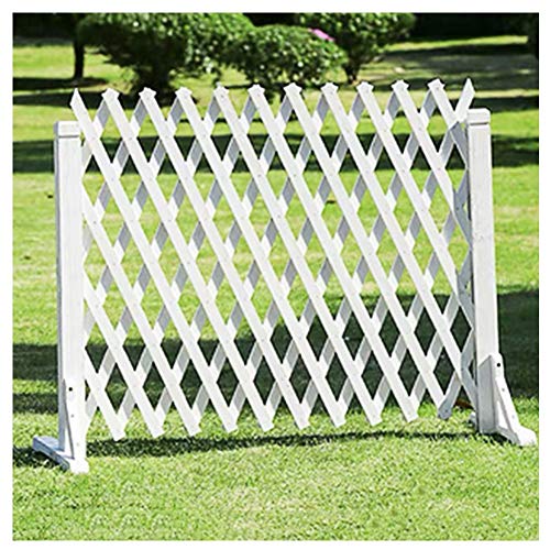 LIXIONG Garden Fence Screen Patio Expanding Fence Solid Wood Plant Palisades Flower Bed Animal Barrier Restaurants Hotels Privacy Screen，4 Size (Color : A, Size : 70x160cm)