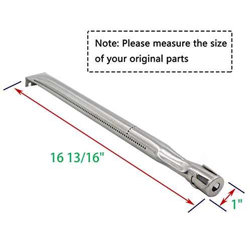 Grill Replacement Parts for Charmglow 720-0304, Nexgrill 720-0304 Gas Grills, Grill Heat Plate Shield Flame Tamer, Grill Burner Replacement for Charmglow 4-Burner Grill 720-0304, Permasteel Grills