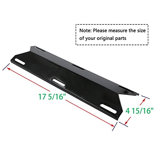 Grill Replacement Parts for Charmglow 720-0304, Nexgrill 720-0304 Gas Grills, Grill Heat Plate Shield Flame Tamer, Grill Burner Replacement for Charmglow 4-Burner Grill 720-0304, Permasteel Grills