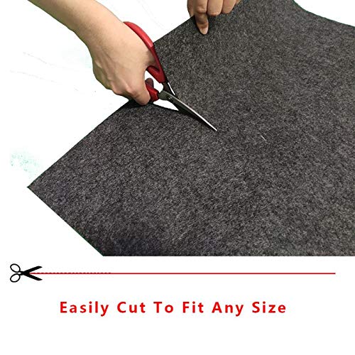 Under The Grill Protective Deck and Patio Mat, 36 x 48 inches, Use This Absorbent Grill Pad Floor Mat for Your BBQ Grilling Gear Gas Electric Grill Without Grease Splatter and Other Messes