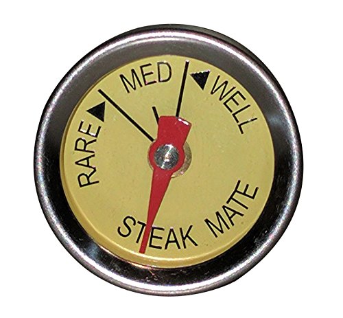 SteakMate Color Coded Outdoor Grilling Steak Thermometers, Set of 6